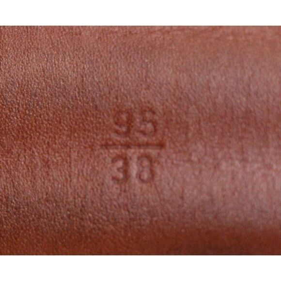 John W. Nordstrom BLACK GENUINE LEATHER 1.25"Wd CASUAL DRESS MEN'S BELT 38 (8U - Picture 7 of 13